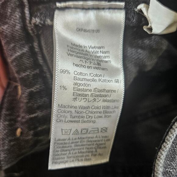 Madewell Perfect Vintage Jean Size 30 Women's Black Wash - Picture 6 of 7